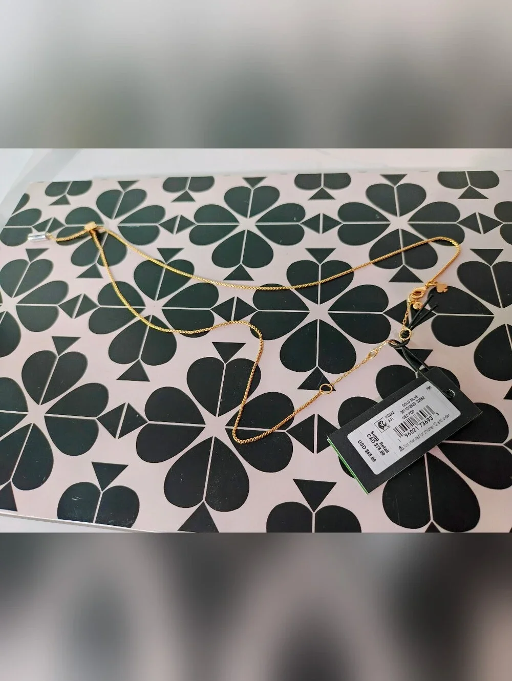 Kate Spade New York Geo Pop Y Necklace Two-Tone
